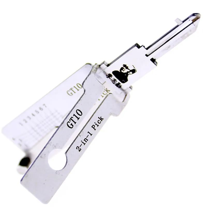 LiShi gt10 - Herramienta de selección y decodificador para cerradura de coche, herramientas profesionales de cerrajería, abridor rápido