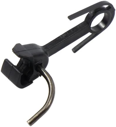 Evemodel HP0787 12pcs Model Trains HO Scale Horn Coupler Hook 20mm E-Z Mate Magnetic Knuckle Couplers for Freight Car Trains Railroad