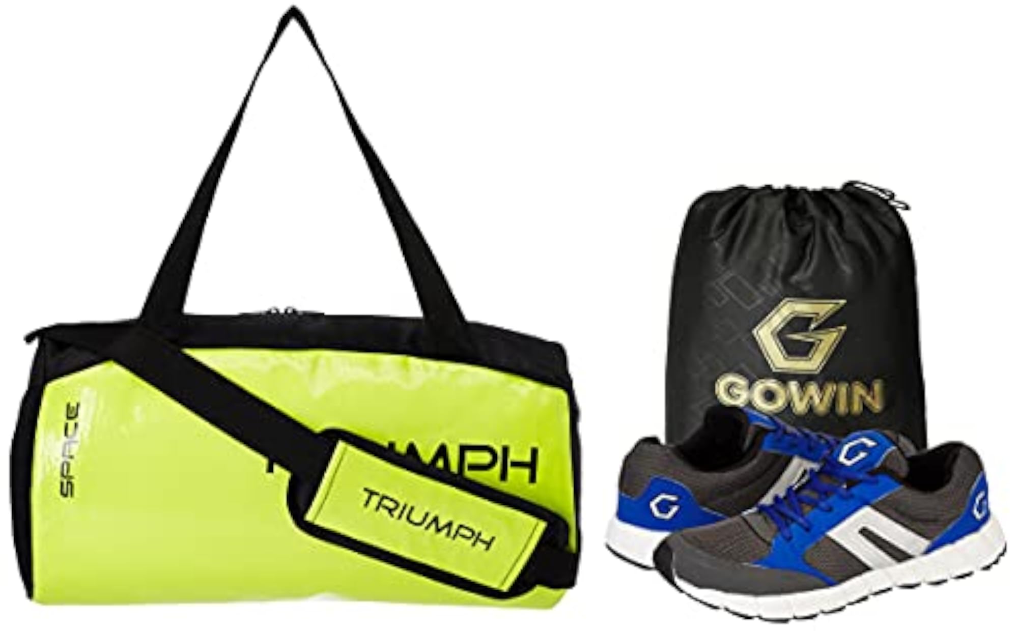 Nx-2 Grey/Blue Triumph Gym Bag Space Pro-6666