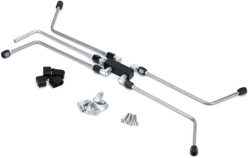 LS Coolant Crossover Steam Vent Kit with Coolant Crossover Pipe Compatible with LS1 LS2 LS3 LS6 Engines