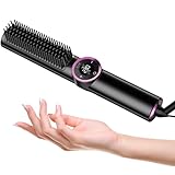 3-in-1 Curling & Straightening Hair Brush with 15 Temps