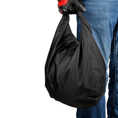 GOTOTOP Oxford Motorcycle Helmet Bag 30L Large Storage Foldable Helmet Carrying Bags with Lock
