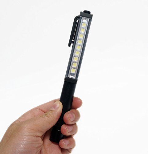 Ultra Bright 250 Lumen LED Pocket Pen Work Light with Powerful Magnetic Base