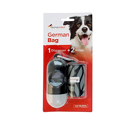 GermanHart Dispenser De Cata-Caca Tulipas Preto E Branco