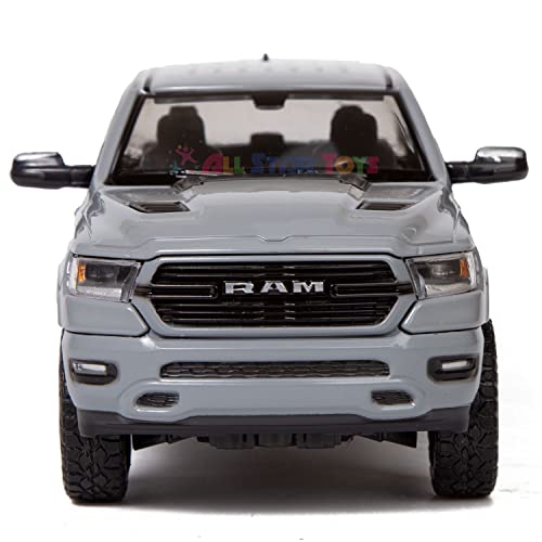 Motormax Modelo 2019 Pickup Laramie 1:24 Gris miniatura 5