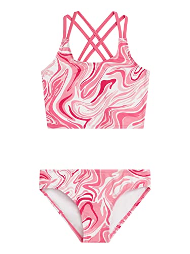 Image of Kanu Surf Girls Waverly UPF 50 Beach Sport Criss-Cross Tankini