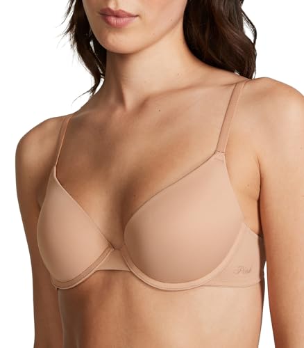Victoria's Secret Pink Wear Everywhere Push Up Bra, Padded, Smoothing, Bras for Women, Purple (32A)