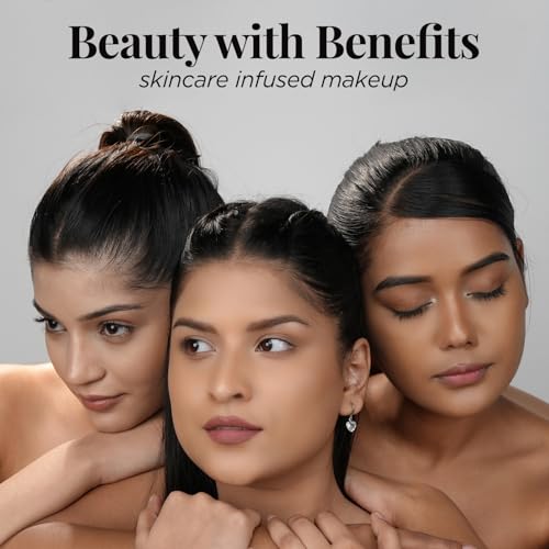 Image of BELLAVITA Hydmatte FX - Airbrush Liquid Foundation with SPF 50 and PA ++++ for Radiant Finish | Infused with Hyaluronic Acid & Niacinamide| 16 hour oil control | Creaseless, Smooth Finish | Lightweight & Long-Lasting Formula | Soft Sand | 30 ML