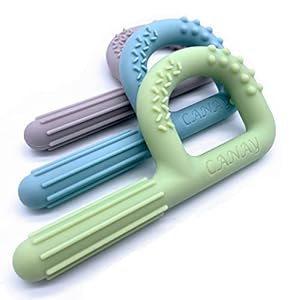 Xtra Tough Hand-Held Sensory Chew Toys for Autistic Children(3 Pack), Chew Sticks fo Kids, Alt. to Chew Necklaces for Sensory Kids, Oral Motor Stimulation, ADHD, SPD – for Moderate/Aggressive Chewers