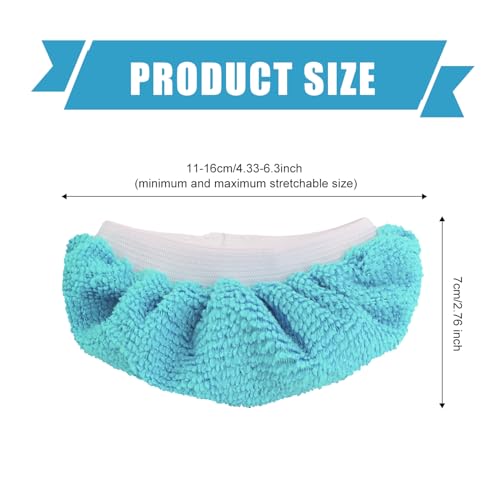4pcs Steam Mop Pads for Handheld Steamer Cleaner, Microfiber Cloths Cover Replacement Accessories for Bissell Pur Steam Shot Dupray PurSteam Comforday Attachments