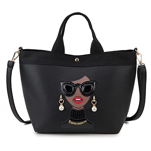 Bolso Funky Lady Face para mujer miniatura 1