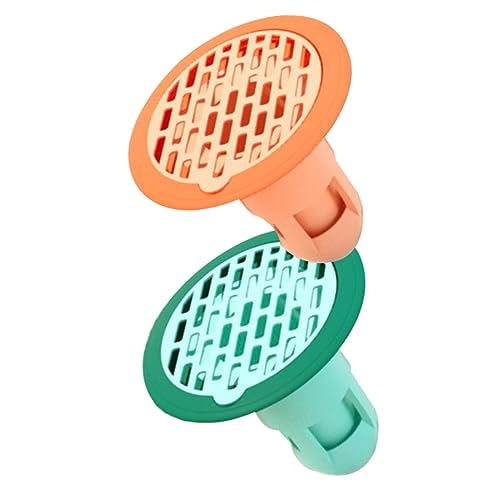 POPETPOP 2Pcs Floor Plug Multi Purpose Shower Drain Backflow Preventers with Seal for Bathroom and Kitchen Use Easy Installation Convenient Drainage