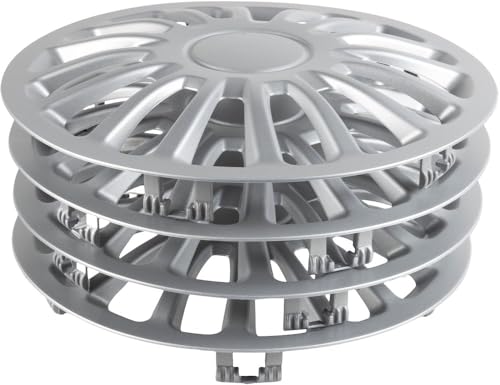 Start Set Copricerchi Auto Grigi Monza 13'' 4 Pezzi In Abs - 7
