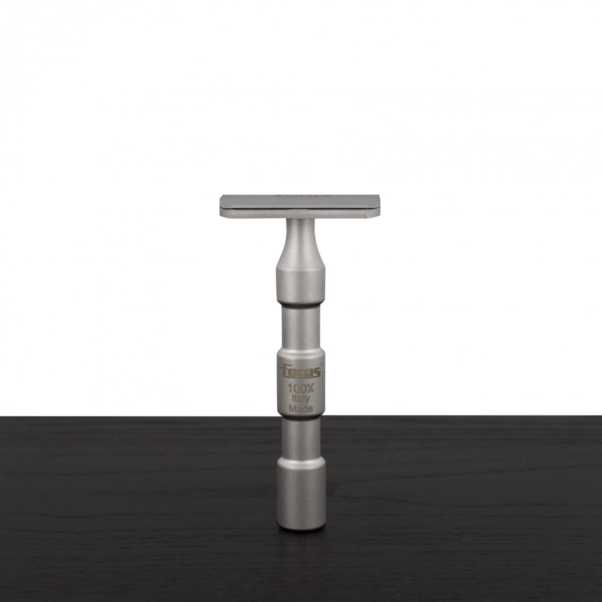 Focus 1915 TrikTok Flat Safety Razor, R51-7, Silver