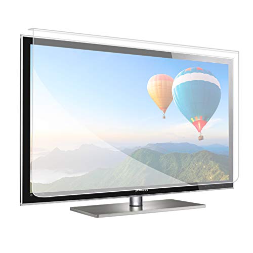 TV Screen Protector from 19 inch to 75 inch ULTIMATE Anti UV Acrylic for QLED, OLED, LCD, LED Plasma 3D HDTV (25-26)