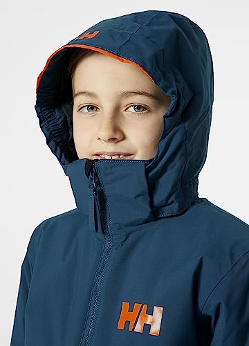 Image of Helly-Hansen Junior Traverse Jacket - Waterproof, Breathable, Unisex Design, Ideal for Outdoor Adventures