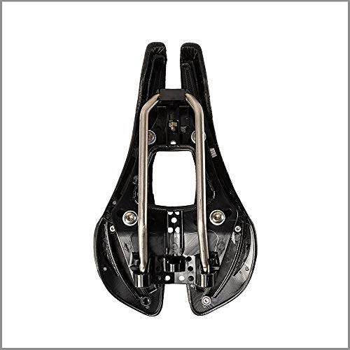 Bisaddle Ext Stealth Adjustable Bicycle Saddle With Titanium Rails Custom Fit Comfort #TOP4