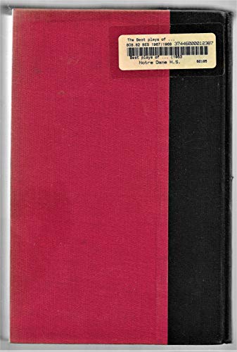 The Best Plays of 1967-1968 - the Burns Mantle ... B00165FGG6 Book Cover
