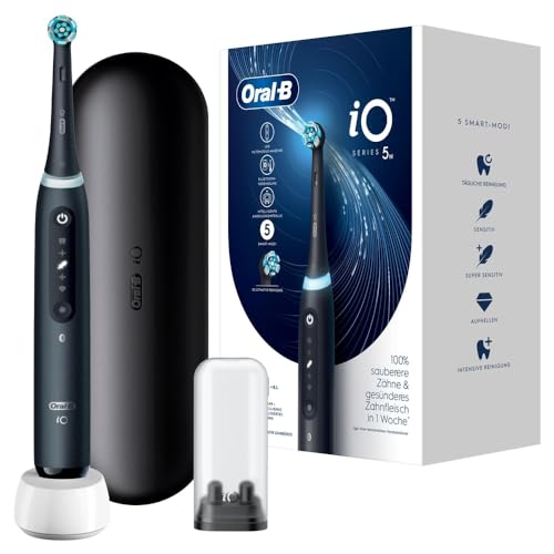 Braun Oral-B Io Series 5 Spazzolino Elettrico Opaco Nero - 2