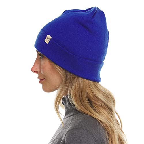 Image of 100% Merino Wool Cuff Beanie - Warm Winter Hat - Novelty Beanie - Toque