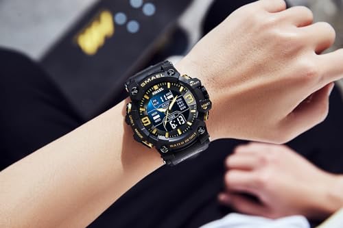 Image of Gosasa Men's Watches Multi Function Military S-Shock Sports Watch LED Digital Waterproof Alarm Watches