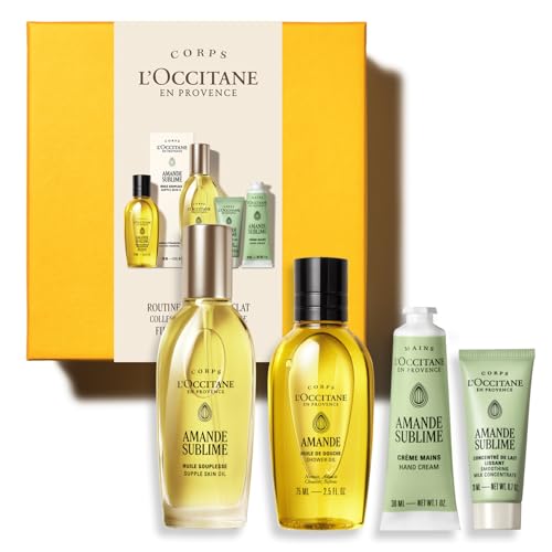 L'OCCITANE - Cofre de Navidad Rutina corporal Almendra (Amande Sublime)