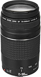 (Renewed) Canon EF 75-300mm f/4-5.6 III Telephoto Zoom Lens for Canon SLR Cameras