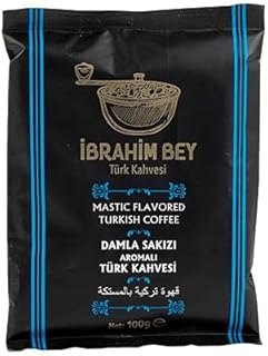 قهوة تركية بنكهة المستكة من ابراهيم، 100 جرام