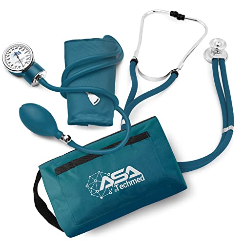 ASA TECHMED Dual Head Sprague Stethoscope and Sphygmomanometer Set