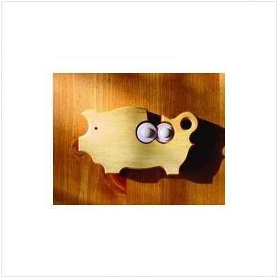 Mcgowan Pig Shaped Wood Handle Knife Sharpener