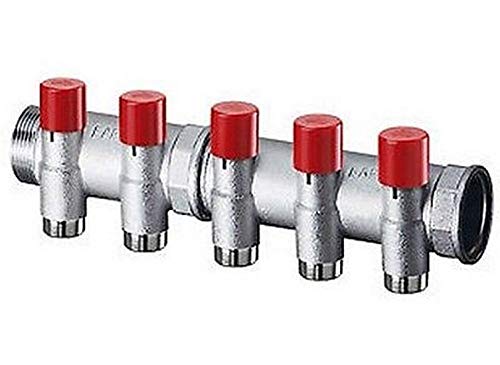 3921 1143410 Collecteur 10 voies avec verrous verticaux 1'1/4"x3 / 4 'EUROKONUS FAR