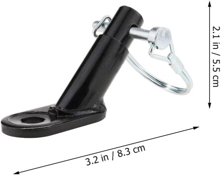 Toddmomy 2pcs Bicycle Traction Head Bike Trailer Hitch Adapter Shark Mouth Decals Bike Accessory Bike Trailer Parts Bikes Infant Bike Trailer Stroller Iron Baby Bike Rack