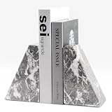 Robuste et durable : ce serre-livres moderne pour étagères est fabriqué en marbre, connu pour ses tons gris élégants et ses textures variées, avec un gris discret entrecoupé de veines blanches pour créer une image de rêve. Il maintient la stabilité à long terme et ne sera pas déformé par des facteurs externes.