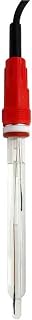 HF pH Sensor Electrode Hydrofluoric Acid Resistant Glass Probe Industrial High Temperature Resistance with Temperature Customize(with I Connector)