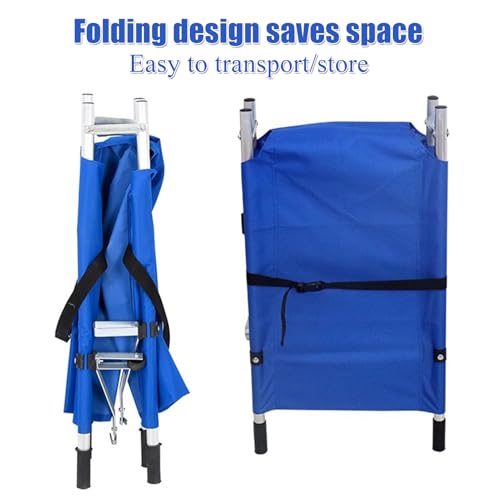 Portable Transport Stretcher - Folding Stretcher for Medical Emergency with Adjustable Straps,Patient Animal Mover for Emergency Casualty Evacuation, 353 lbs Capacity,Camouflage.A-79 * 21 * 9in - Thumbnail 3