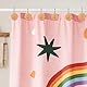 Tinoaly 12 Stück Boho-Knoten-Duschvorhanghaken, Dekorativ Duschvorhanghaken zum Einhängen Bauernhaus- und Küstenstil Badezimmer-Aufhänger-Zubehör für Standardstangen