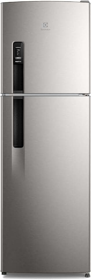 Electrolux Geladeira Electrolux Frost Free 400L AutoSense Duplex Inox Look (TF44S) 127V