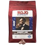 Rojo Elephant Honest Abe Dark Chocolate Flavored Handcrafted Decaf Whole Bean Coffee, Single-Origin 100% Arabica Beans, Swiss Water, Mountain Water Process, Decaffeinated, 11 0z Pack