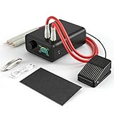 VeftBltrem Saldatrice a Punti Wireless 11340W, Saldatrice a Batteria con Pedale, per Nastr...