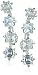 Princess Cut Peridot Earring Jackets