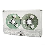 Leichtes und praktisches Blanko-Kassettenband, 50 Minuten Aufnahme für Musik und Stimme (grün)