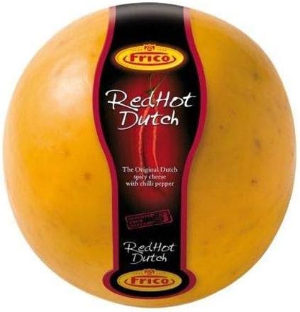 Red Hot Dutch Edam Cheese - Whole Ball (4 pound)