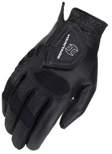 Heritage ProductsMen's Tackified Pro-Air Show Gloves, Black, 6 UK