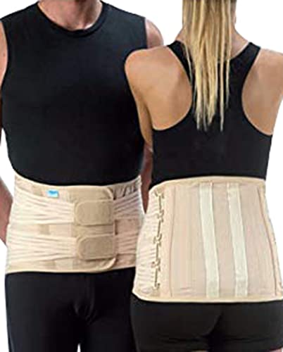 Corsé semirrígido lumbosacral Tielle Camp contra el dolor lumbar M
