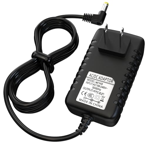 9.5V AC/DC Power Adapter for Casio Piano Keyboard SA-51 SA-76 SA-46 CT-S1 CT-S300 WK-225 CTK-2500 CTK-2400 CTK-2090 Piano Keyboard Charger, Replacment for Casio ADE95100LU Power Cord