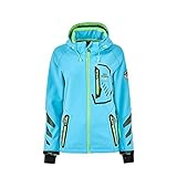 Kapuze mit Kordelzug und über Reißverschluss abnehmbar