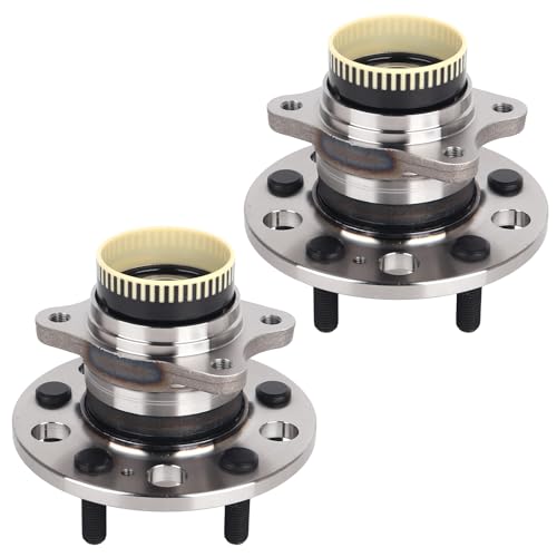 PAROD 512437 Set of 2 Rear Wheel Bearing Hub Assembly Fit for 2011-2017 Hyundai Azera, 2010-2014 Sonata, 2010-2015 Tucson, 2014-2016 Kia Cadenza, 2011-2015 Optima, 2008-2012 Rondo, 2011-2016 Sportage