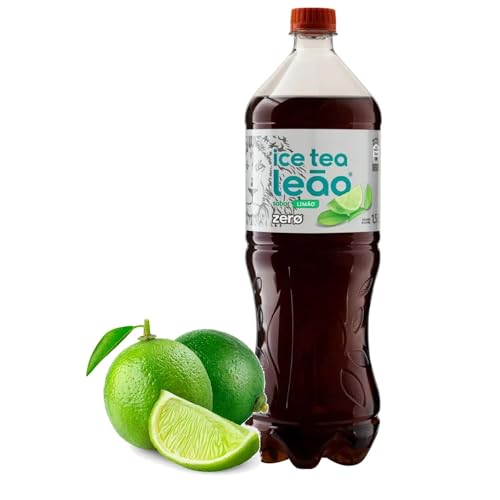Chá Preto Ice Tea Limão Leão Zero Garrafa 1,5L