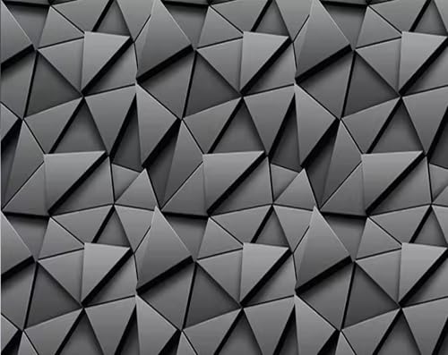 Image of JAAMSO ROYALS Grey Brick Stone Vinyl Waterproof Wallpaper (200CM X 45 CM)