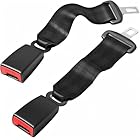 2-Piece Universal Seatbelt Cup Holder Liner (Includes Decorative Coasters and Protective Extension Pads), Automotive Interior Accessories - (Black)